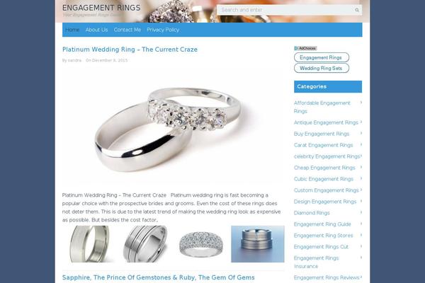 Galegale theme site design template sample