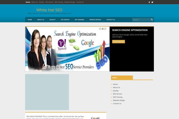 Site using iFeature Slider plugin