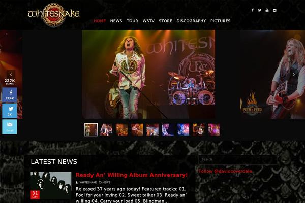 Vocal theme site design template sample