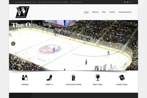 Armada theme site design template sample