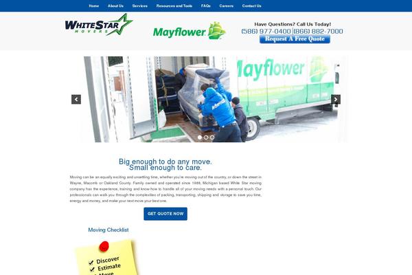 Site using WordPress Thumbnail Slider plugin