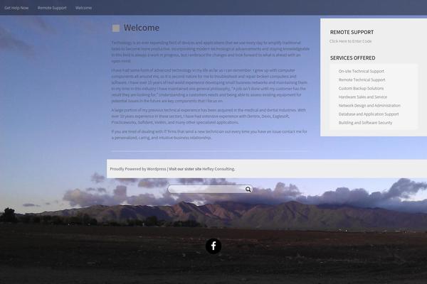 Klean theme site design template sample
