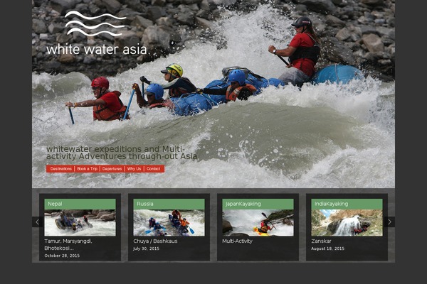 Site using Flickr Justified Gallery plugin