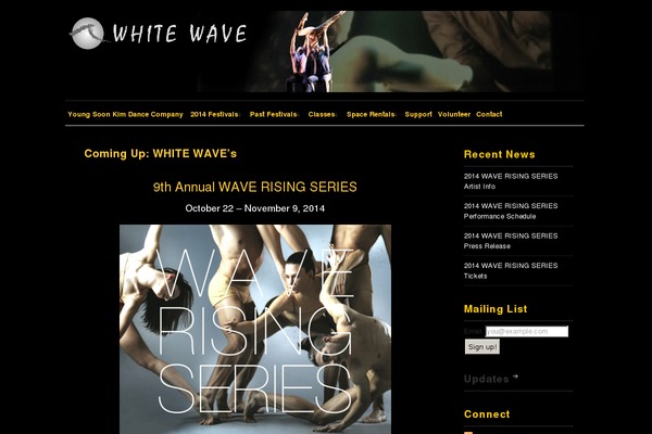 Unspoken theme site design template sample