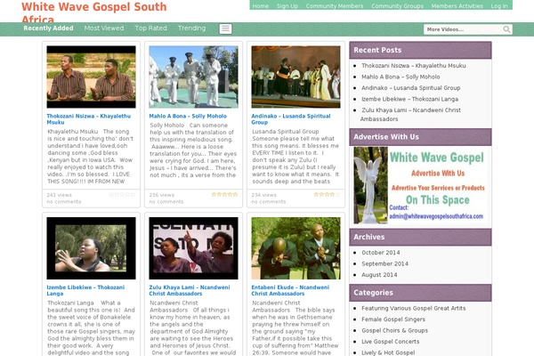 Covertvideopress theme site design template sample