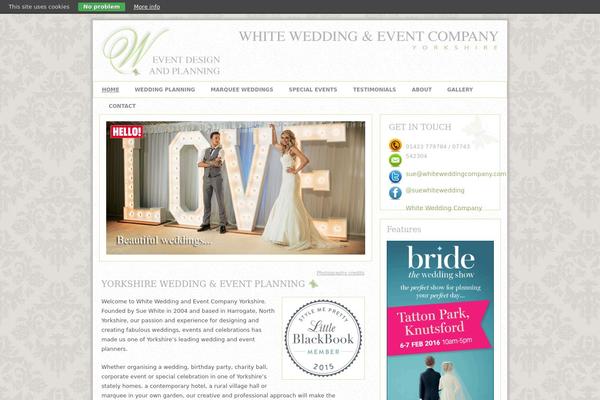 whiteweddingcompany.com site used Big