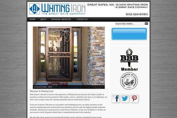 Site using iiRe Social Icons plugin