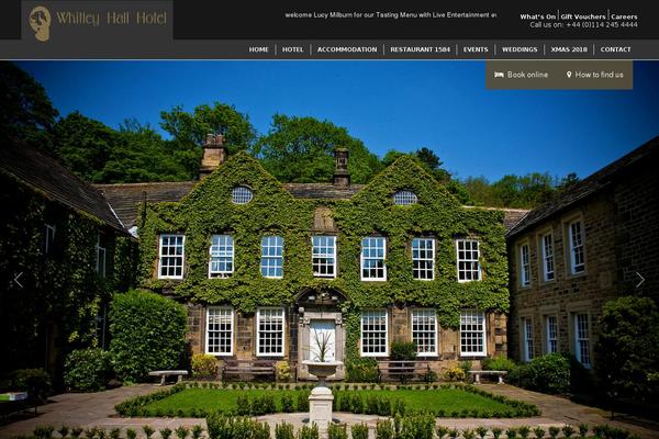 Elision Child theme site design template sample