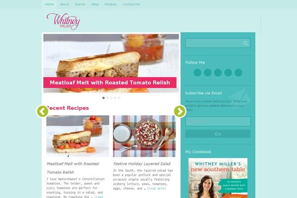 whitneymiller.net site used Wordly