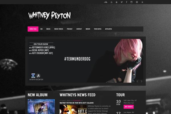 Clockstone theme site design template sample