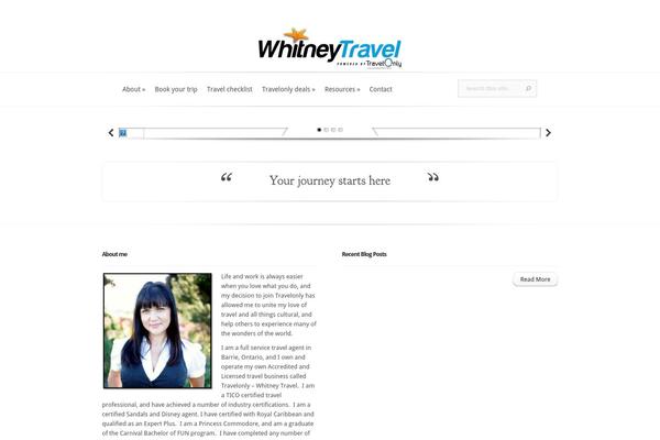 Evolution theme site design template sample