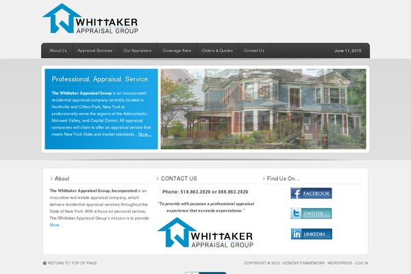Enterprise theme site design template sample