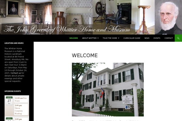 Twenty Fourteen theme site design template sample