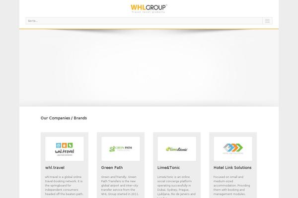 Avada theme site design template sample