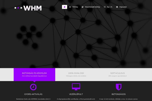 InHost theme site design template sample