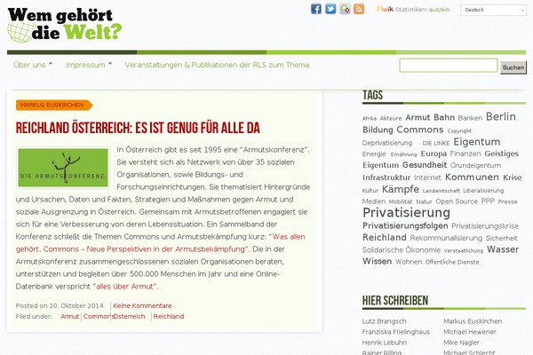 Site using Donottrack plugin