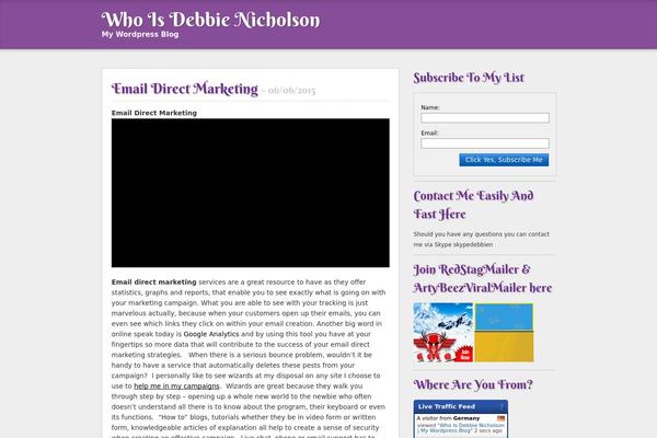 Crucial theme site design template sample