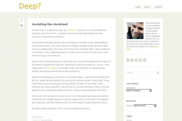 Veen theme site design template sample