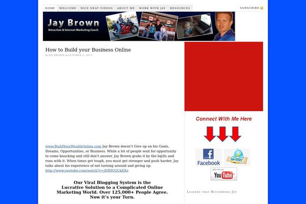Thesis 1.8 theme site design template sample