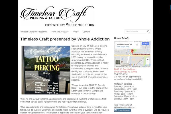 Frontpage theme site design template sample