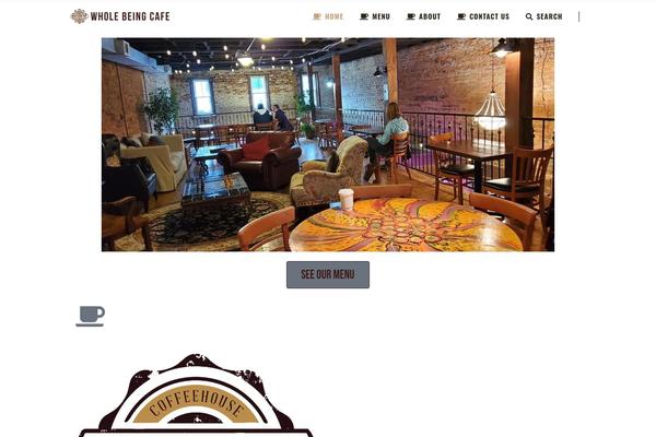 Baristawp theme site design template sample