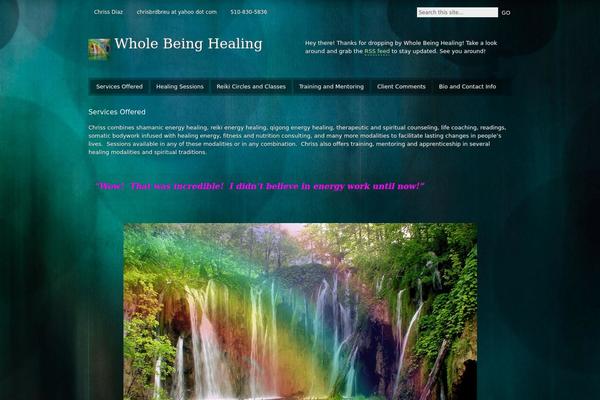 Motion theme site design template sample