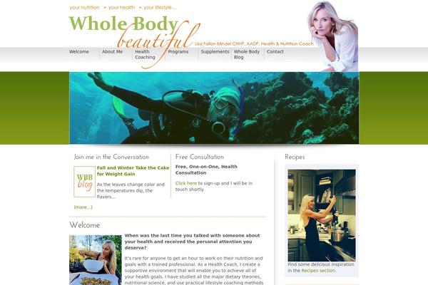 wholebodybeautiful.com site used Zentheme