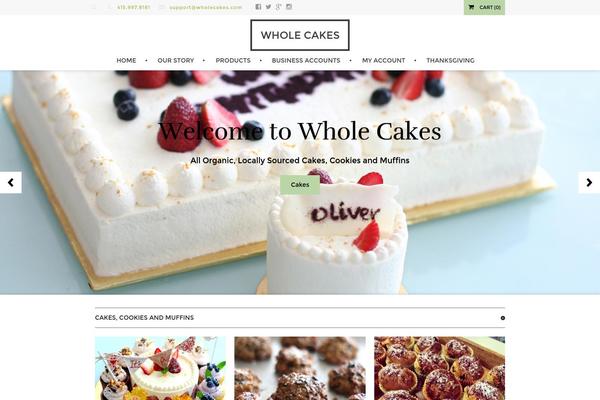 Store theme site design template sample