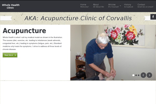 Kirigami theme site design template sample