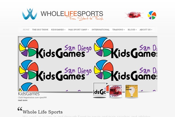 SimplePress theme site design template sample
