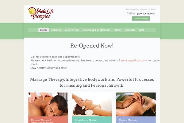 Beautypress theme site design template sample