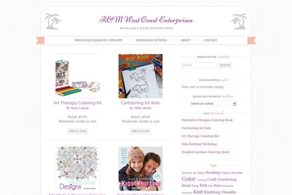 Sugar and Spice theme site design template sample
