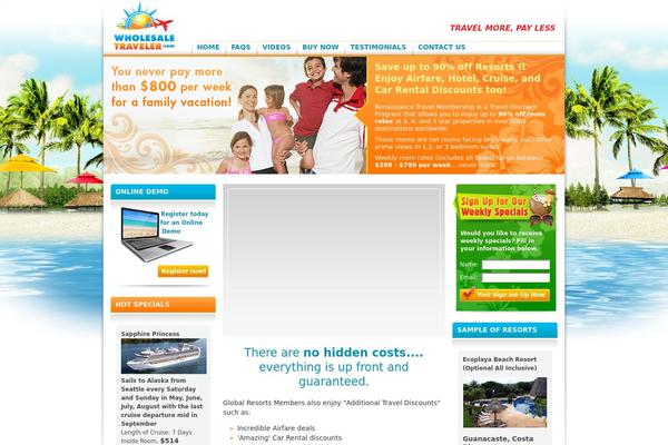 Site using FAQ Accordion plugin