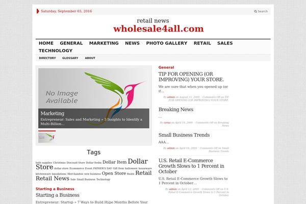 Advance Newspaper theme site design template sample