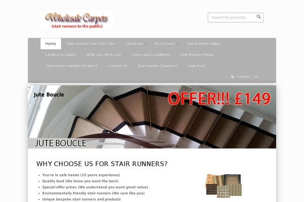 Wootique theme site design template sample