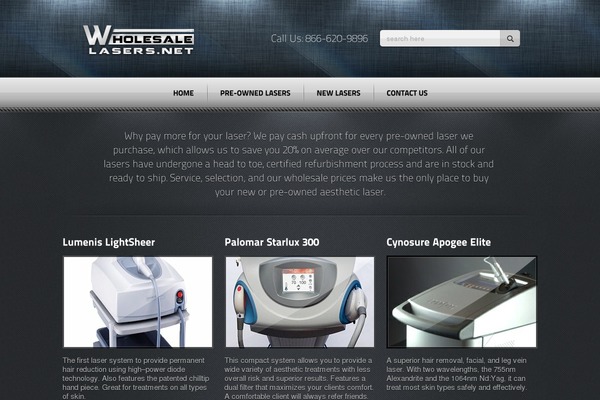 Radial theme site design template sample