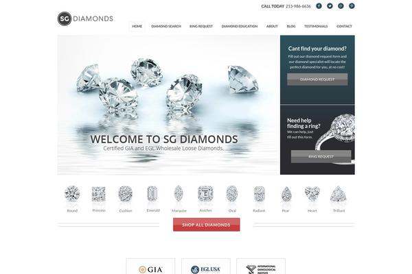 Site using Easy Testimonials plugin