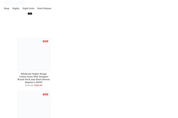 wholesalenighty.com site used Kalles