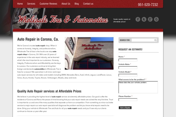 Arctica theme site design template sample