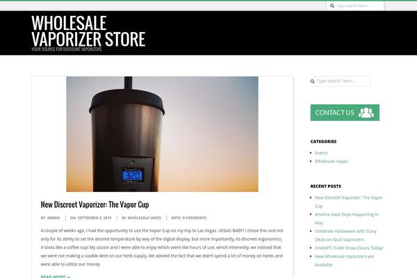 Dispatch theme site design template sample