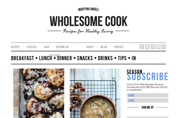 wholesome theme websites examples