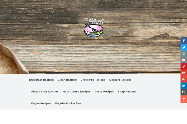 Site using Social Media Icons Widget plugin