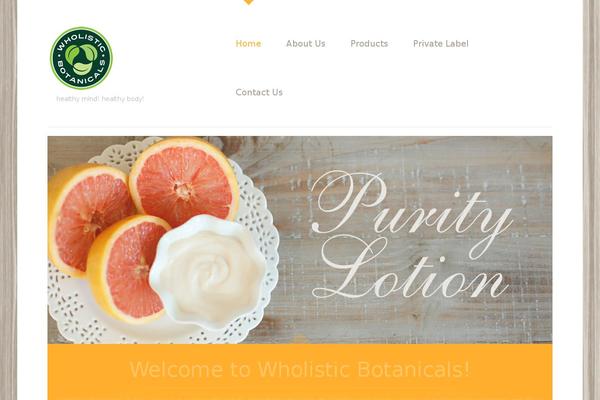 Cherry Framework theme site design template sample