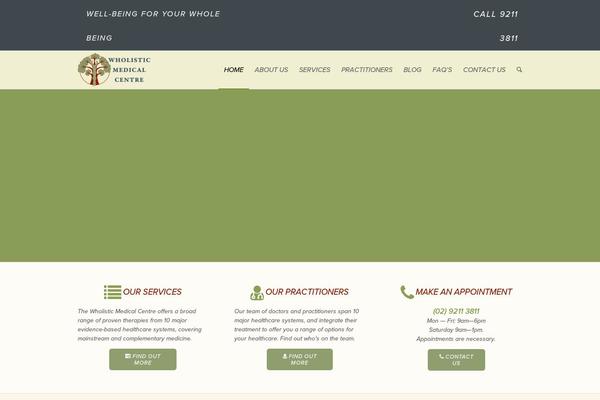 Wmc theme site design template sample