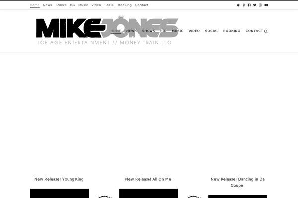 Site using Soundy Background Music plugin