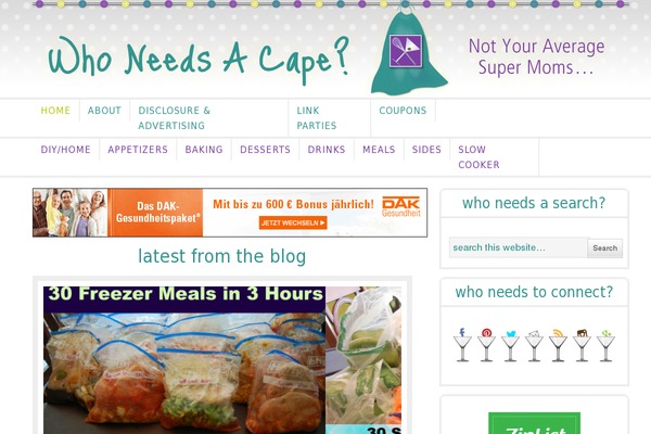 Genesis theme site design template sample