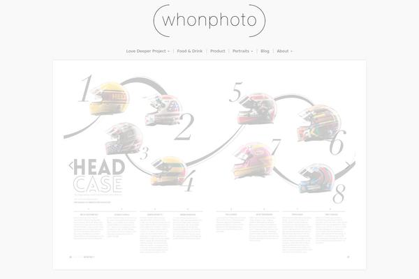 Organic_photographer theme site design template sample
