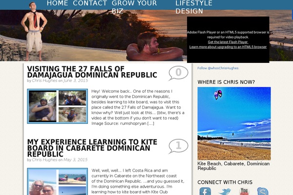 whoschrishughes.com site used Acabado-1