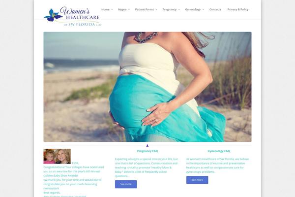Aperture theme site design template sample
