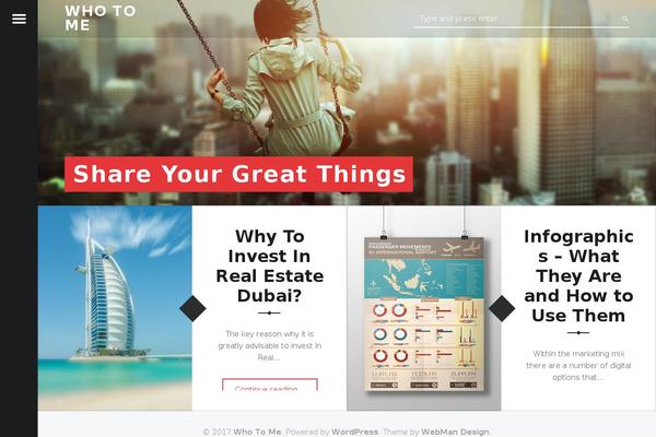 whotome.com site used Amalie Lite